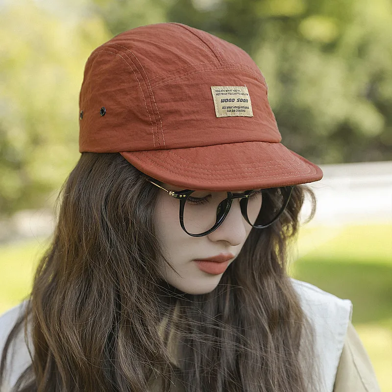 Japanese Retro Camping Hats for Men and Women Summer Shade Harajuku Tooling - £14.64 GBP