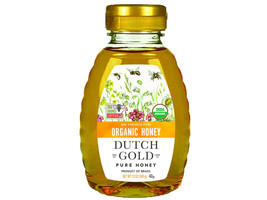 Dutch Gold Pure Organic Honey, 12 oz. Bottle - £24.28 GBP