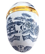 Crummles Blue Willow Egg (Special) - £62.90 GBP