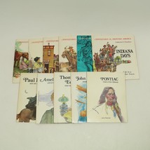 Set 11 Adventures in Frontier America Historical Fiction Vintage Childrens Books - £23.66 GBP
