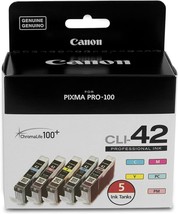 Canonink Cli-42 5-Pack Value Ink Compatible To Pixma Pro-100 For Printer - $103.99