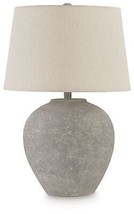 Dreward - Distressed Gray - Paper Table Lamp - $87.00