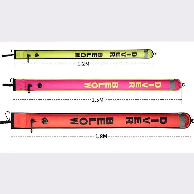 Sporting 1.5/1.8CM Diving SMB Buoy Set Surface Marker Signal Tube Dive Spool Rol - £59.95 GBP