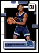 2022-23 Donruss #236 Kennedy Chandler NM-MT RC Rookie Grizzlies Rated R ID:57253 - £2.35 GBP