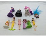Lot Of (10) Girl Toy Disney Princess My Little Pony Care Bear 2-4&quot; Figures  - $29.69