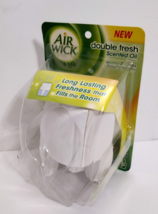 Air Wick DOUBLE FRESH Dual Fragrance Scented Oil Warmer Air Freshener NEW! Rare! - £23.88 GBP