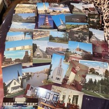 Lot Of 35 Vintage Postcards Buildings &amp; Outdoor  Misc  US Locations - £6.06 GBP