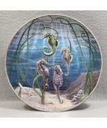 1982 Ocean Stars &quot;Sea Horses&quot; 8.5&quot; Collector Decorator Plate First in Se... - $287.20 MXN