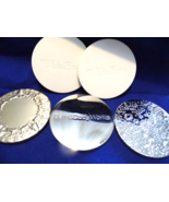 Lot of 5 BATH &amp; BODY WORKS 3-Wick Candle (#5) Jar Lids Tops Covers - $84.37 MXN