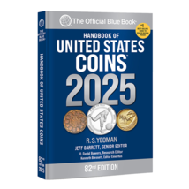 2025 Blue Book, Handbook of U.S. Coins Softcover, 82nd Ed. - $16.49