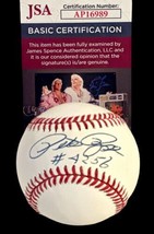 Pete Rose Autographed Signed 4256 Omlb Baseball Jsa Cert Reds, Phillies, Expos - £78.29 GBP