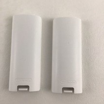 Authentic Nintendo Wii Remote Controller Replacement Battery Covers White Lot - £14.69 GBP
