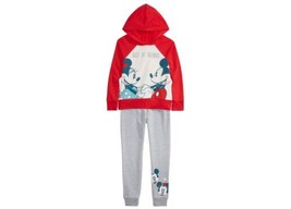 Disney Big Kid Girls Best of Friends Shirt and Pant Hoodie And Pants Set,Red,2 - £23.72 GBP