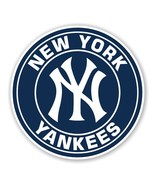 New York Yankees  Round  Decal / Sticker Die cut - £3.09 GBP+