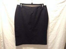 Worthington Stretch WOmens  Sz 10 Black Skirt Career  Knee Length - $11.88