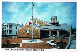 Beaufort North Carolina Postcard North Carolina Maritime Museum - $2.96