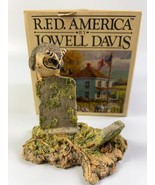 Lowell Davis &quot;Happy Hunting Grounds &quot; Figurine Owl On Grave Stone Schmid... - $38.19 CAD