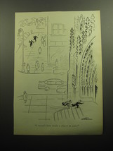 1958 Cartoon by Alain (Daniel Brustlein) - I haven&#39;t been inside a church - £13.89 GBP