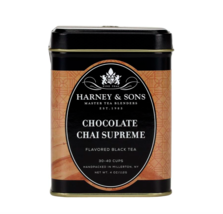 Harney &amp; Sons CHOCOLATE CHAI SUPREME Flavored Loose Black Tea Leaves 4 Oz - £11.15 GBP