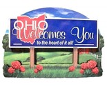 Ohio State Welcome Sign Artwood Fridge Magnet - $7.49