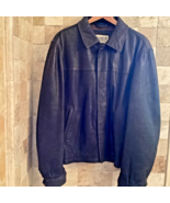 CLASSIC Timberland Espresso Brown Lambskin Leather Jacket Mens - XXL - $175.00
