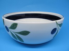 Dansk Berries 8 1/2&quot;W X 3 3/8&quot;H Blueberry Vegetable Serving Bowl  VGC  2001-2003 - $39.00