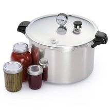 Presto 01755 16-Quart Aluminum canner Pressure Cooker, One Size, Silver - £134.19 GBP