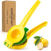2-In-1 Lemon Squeezer - Easy To Use Manual Juicer Hand Press - Lemon Jui... - £14.93 GBP