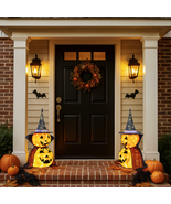 2-Pack 3FT LED Pumpkin Lamps with Cape, Plug-In Jack-O&#39;-Lanterns - $92.00 CAD