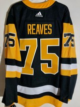 Adidas Authentic Adizero NHL Jersey Pittsburgh Penguins Ryan Reaves Black sz 56 - £60.19 GBP