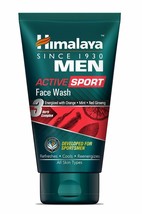 Himalaya Men Active Sport Face Wash, 100ml (Pack of 1) - $14.84