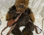 Star Wars CHEWBACCA Chewy 25&quot; 63.5 cm Plush Backpack Buddy Bag Full Body - £35.65 GBP