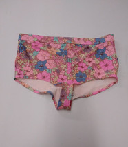 Women&#39;s Cheeky Boyshorts Bikini Bottom - Wild Fable Floral Print 1X - $10.64