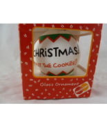 I Love Christmas Especially Cookies  Hallmark Shoebox Tree Ornament  - £5.94 GBP