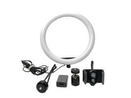 10.2&quot; Selfie Ring Light Kit, GUSGU Adjust Dimmable LED Light With Phone Remote - £26.15 GBP