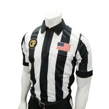 Smitty | USA-109CA-607 | Poly/Spandex Football Referee Short Sleeve Shirt - $54.95
