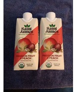 2 Saint James - Green Tea Organic Passionfruit Peach -16.9 Fluid Oz.(M24) - $11.30