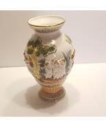 Pereiras Vase Art Pottery Urn Cherubs Nudes 11.5 inches Tall. Made in Po... - $102.78 CAD