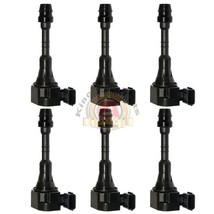 03-06 INFINITI G35 IGNITION COILS SET OF 6 Q8137 image 15