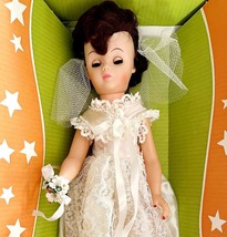 Miss Toyland Bride Walking Doll In Box Vintage 1970s 18&quot; Ellanee New York AUC - £17.72 GBP