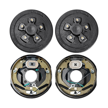 VEVOR Trailer Hub Drum Kits 5 on 4.5" B.C. with 10" x 2.25" Electric Brakes - $159.99