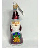 Old World Christmas glass Ornament Santa Claus Festive Father 40189 5 1/... - €15,49 EUR