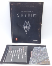 Elder Scrolls V Skyrim Prima Official Game Strategy Guide with Poster Map - $18.12