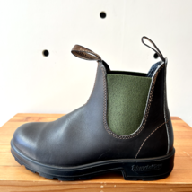 7.5 US - Blundstone Stout Brown &amp; Olive Elastic Sided Boots NEW w/ Box 0... - $180.00