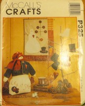 McCall's Crafts Pattern P325 Snowman Quilt & Ornaments - $5.93