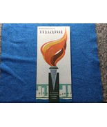 Vintage 1960s Miami Brochure IN SPANISH - BIENVENIDOS A MIAMI - $41.65 CAD