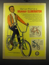 1967 Murray Eliminator Bicycle Ad - Get out front on a Murray Eliminator - $18.49