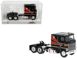 1978 Ford CLT 9000 Truck Tractor 1/87 HO Scale Model Car Black w Red Stripes - £32.36 GBP