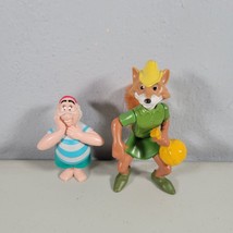 Peter Pan and Robin Hood Toy Figures 2.5 in to 3.5 in - £7.86 GBP