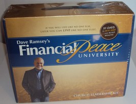 Dave Ramsey&#39;s Financial Peace University Church Leadership Kit DVDs/CDs/Books - £47.61 GBP